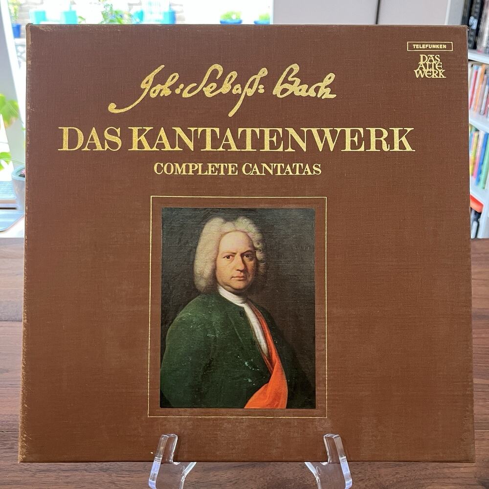 J.S. Bach Das Kantatenwerk Complete Cantatas Vol 6 LP Box Set 1973 Telefunken